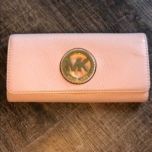 Michael Kors Pink Wallet